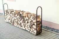SHELTERLOGIC Kaminholzregal Traglast 550 kg 25x243,8x98,9cm