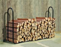 SHELTERLOGIC Kaminholzregal Traglast 550 kg 25x243,8x98,9cm