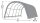 SHELTERLOGIC Weidezelt Run-In-Shed 610x400x300cm