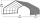 SHELTERLOGIC Weidezelt Run-In-Shed 610x670x320cm