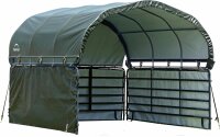 SHELTERLOGIC Weidezelt Zubehör Seitenverkleidung ohne Stahlgestell, 370x150cm