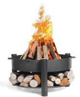COOKKING Feuerschale Montana Inkl. Holzlager