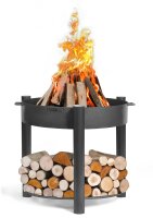 COOKKING Feuerschale Montana Inkl. Holzlager