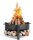 COOKKING Feuerschale Montana Inkl. Holzlager