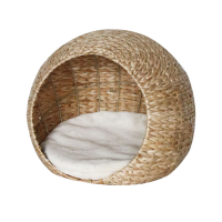 NOBBY Rattan Katzenhöhle "Lasa" Beige