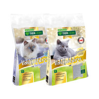 TIERLIEBE Wohlfühl Katzenstreu mit Duft 12 kg