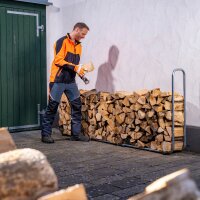 WOLFCRAFT Stapelhilfe für Brennholz