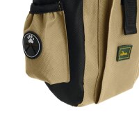 HUNTER Gürteltasche Bugrino Profi 22 x 18,5 cm Schwarz/Beige